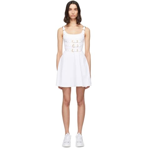 versace jeans buckle dress|Women's Dresses .